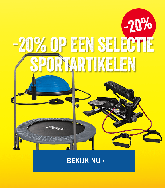 Sportartikelen aan -20%