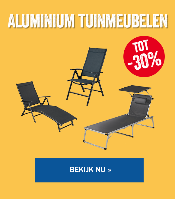 Aluminium tuinmeubelen aan -30%