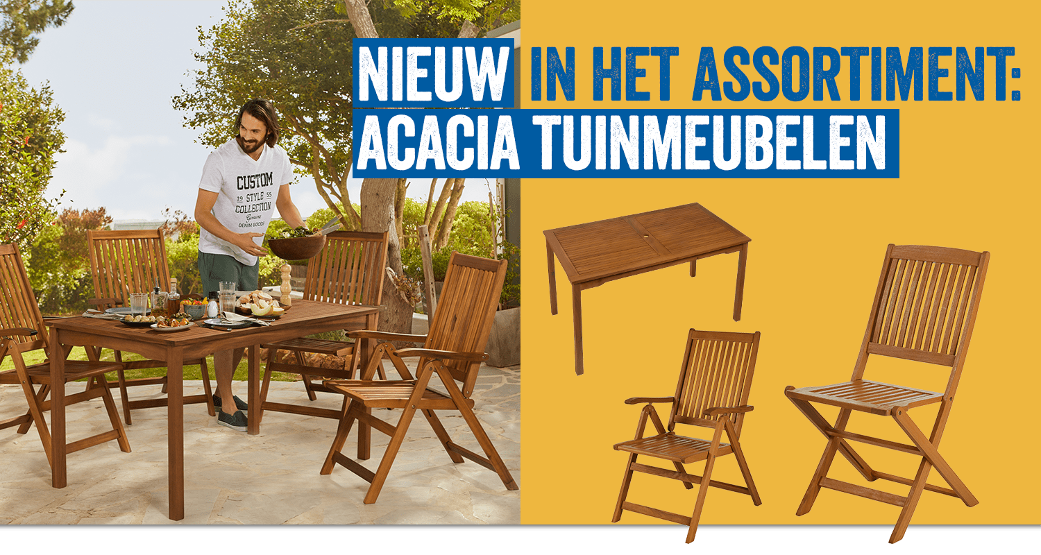 Acacia houten tuinmeubelen