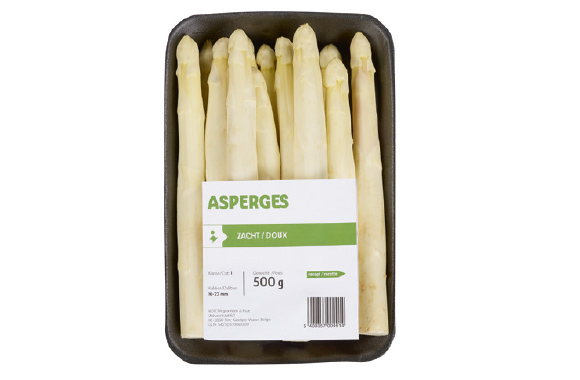 Witte asperges