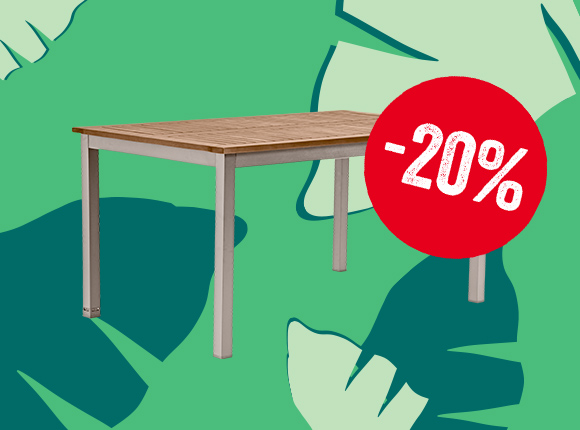 Ontdek ons assortiment: Tuintafels