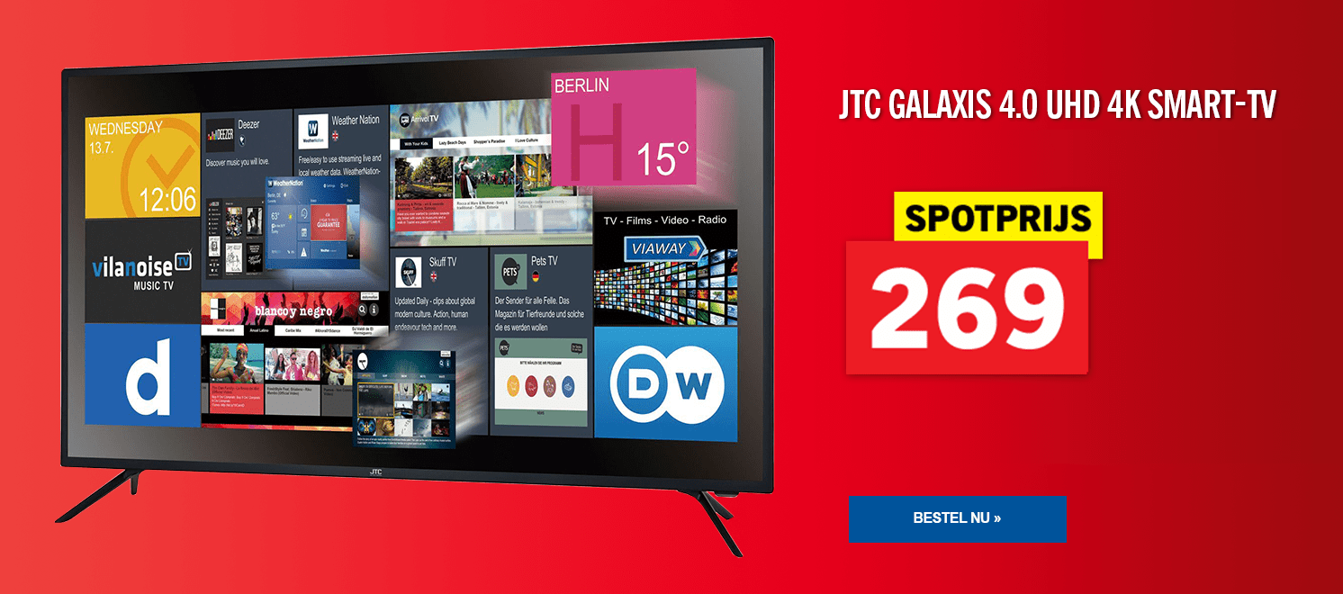 JTC Galaxis 4.0 UHD 4K smart-tv