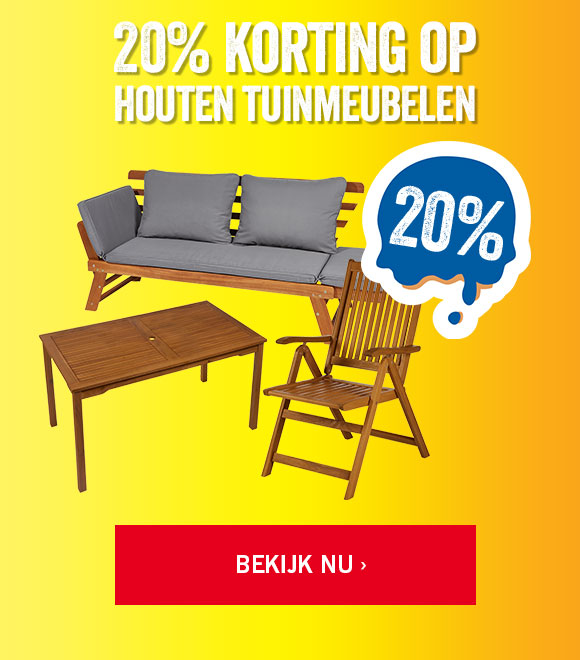 promo op acacia tuinmeubelen