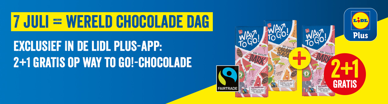 Way to go fairtrade chocolade 