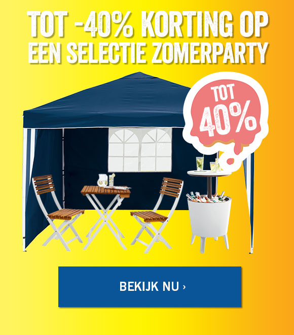 Zomerparty tot -40%