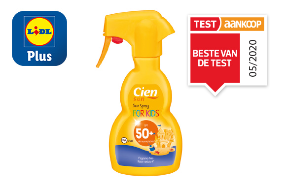 Zonnespray voor kinderen SPF 50