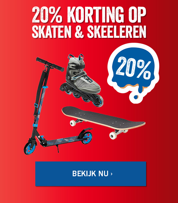 Promotie: Skaten en skeeleren