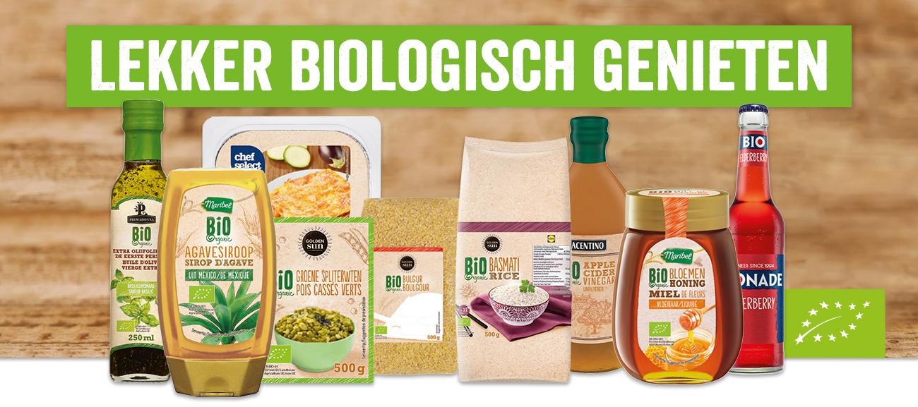 Biologisch genieten bij Lidl 