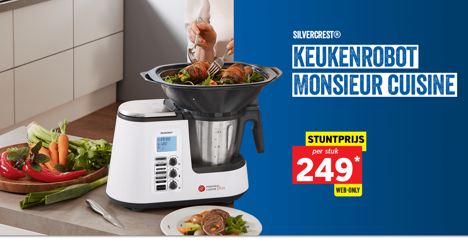 ILVERCREST® Keukenrobot Monsieur Cuisine Editie Plus
