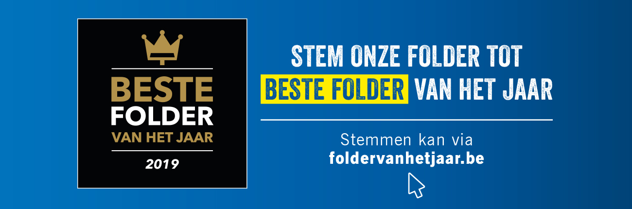 Stem onze folder tot beste folder van het jaar 