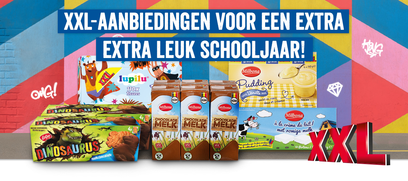 XXL-aanbiedingen voor een extra extra leuk schooljaar!