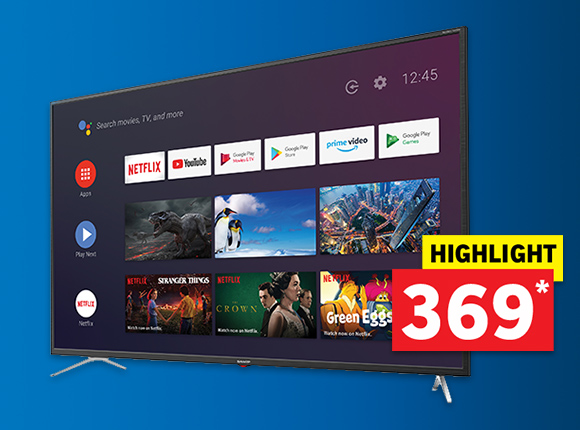 50" smart-tv, 4K Ultra HD