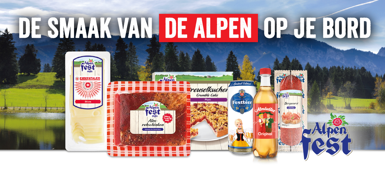 De smaak van de Alpen op je bord