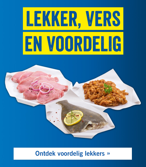 Lekker, vers en voordelig