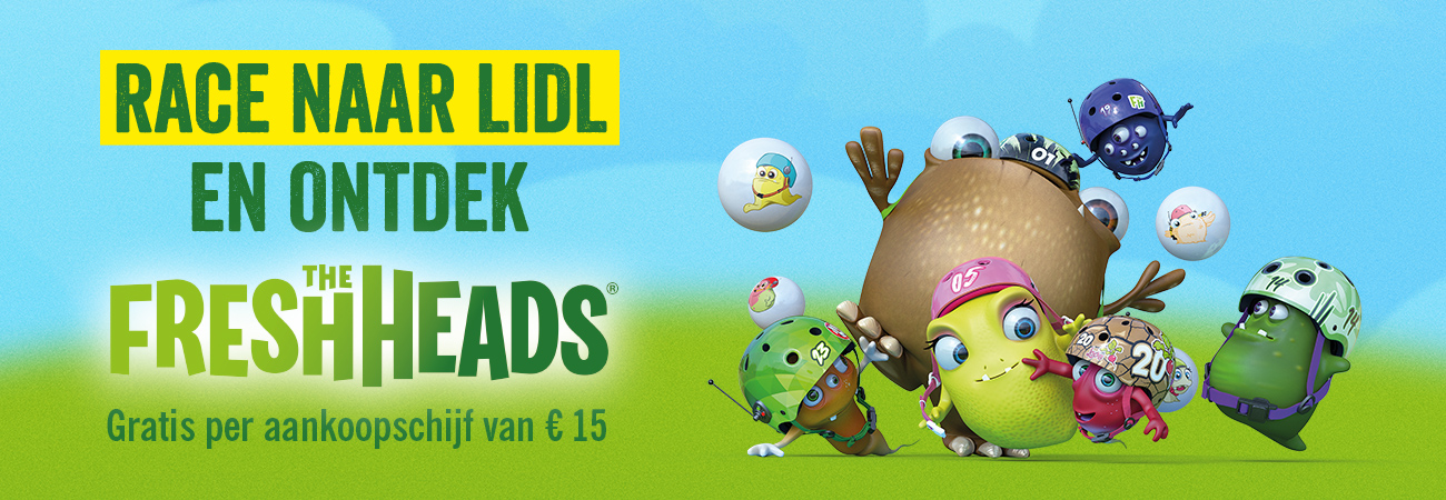 Spaaractie: Fresh Heads 