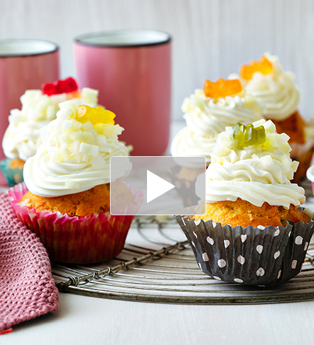 Piñata muffins 