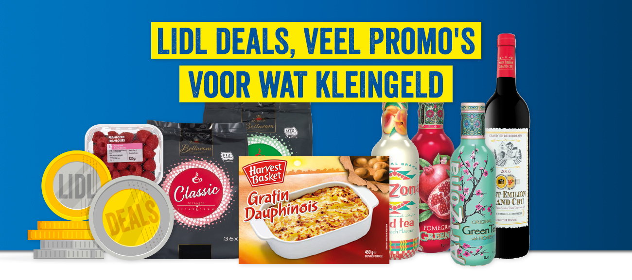 Lidl Deals, veel promo's voor wat kleingeld 