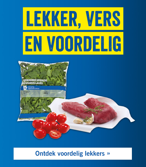 Voordelig vers, elke dag opnieuw 