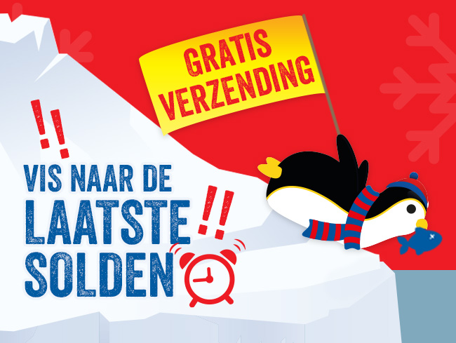 Solden met gratis verzending