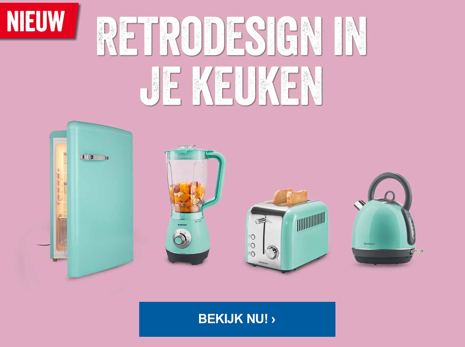 Retrodesign in je keuken