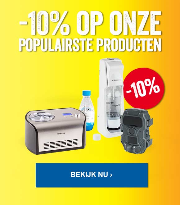 -10% op onze populairste producten