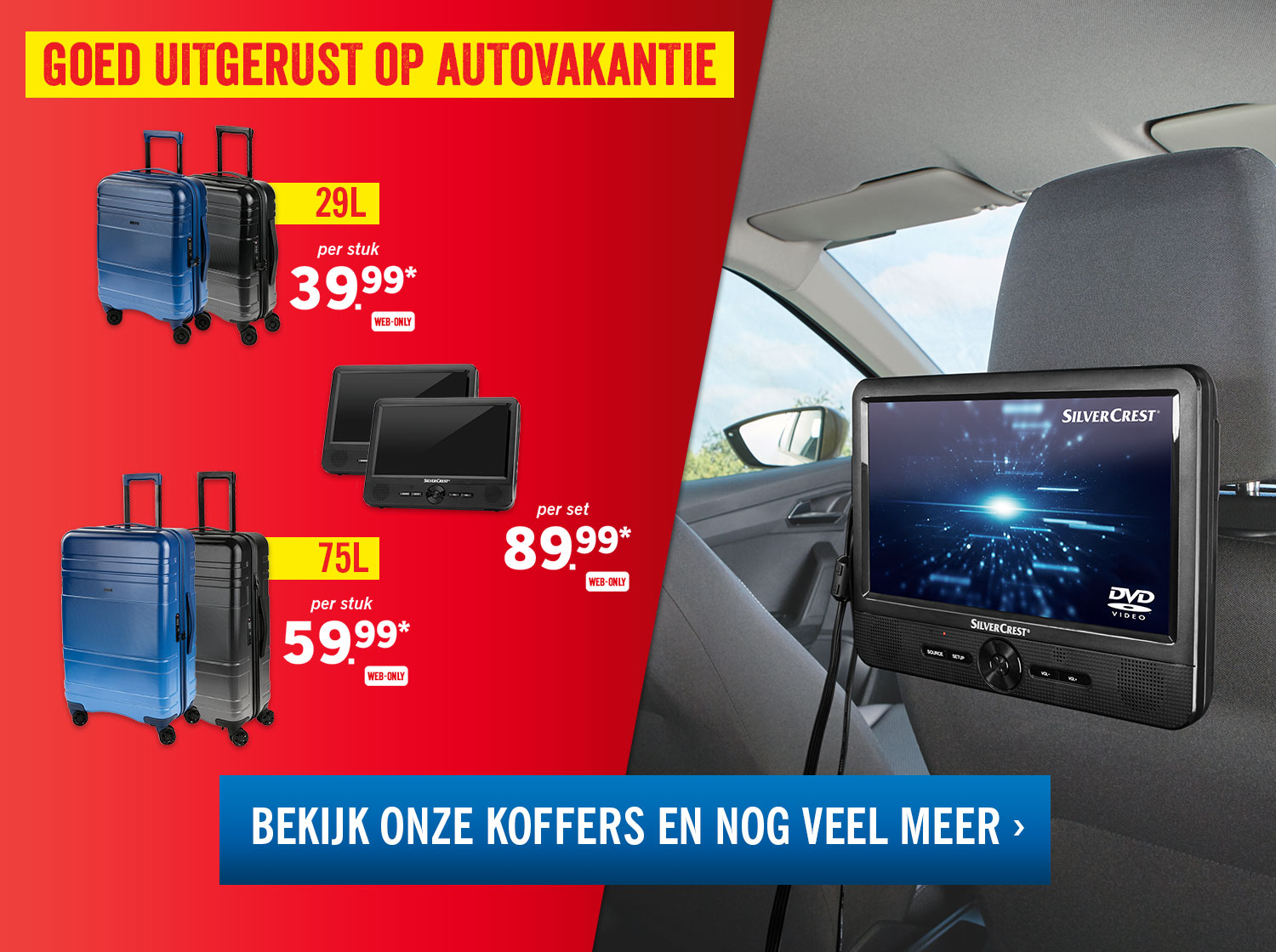 Al wat je nodig hebt voor je autovakantie