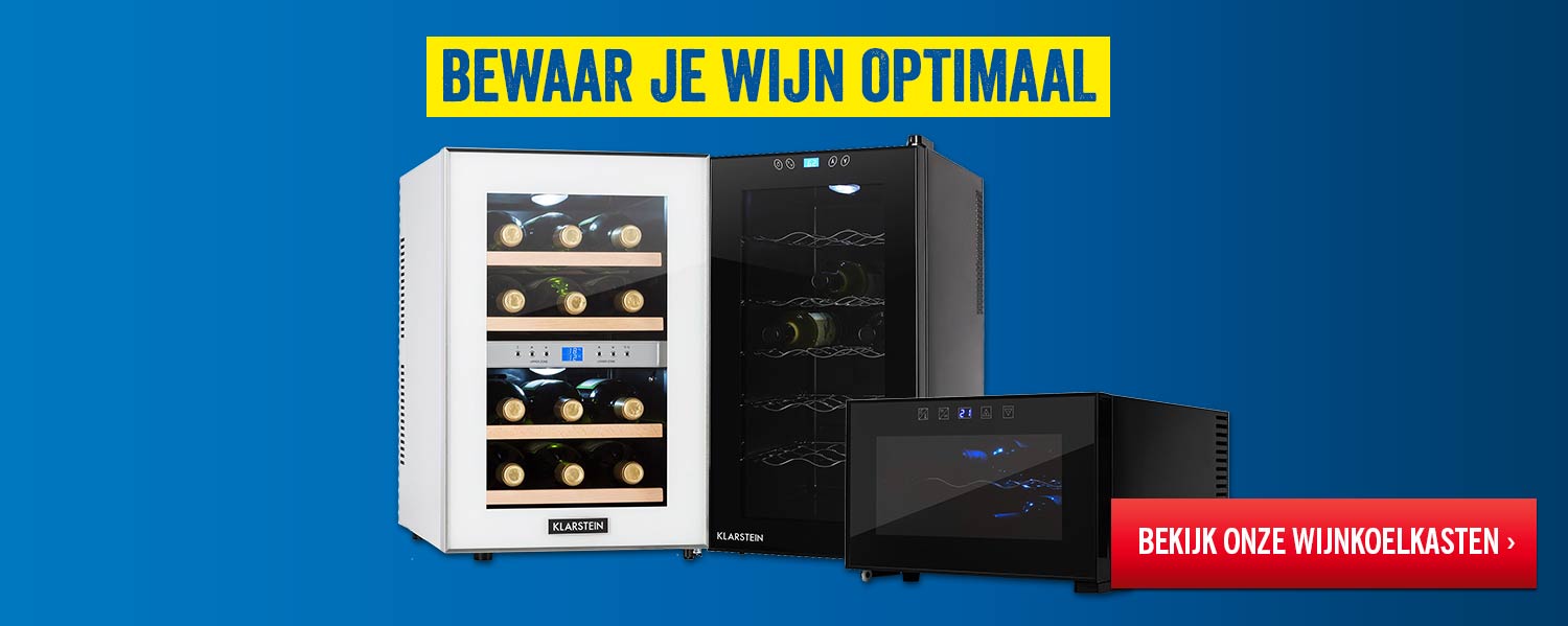 Wijnkoelkasten om wijn optimaal te bewaren