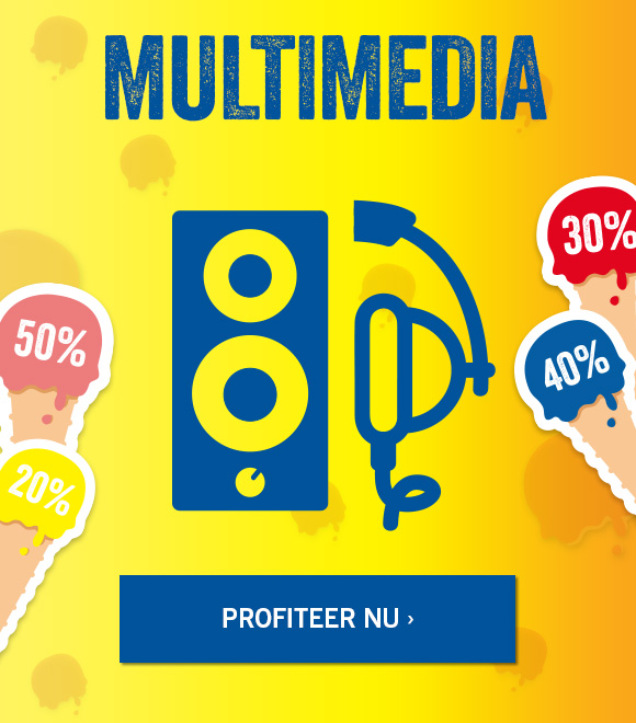 Solden op multimedia