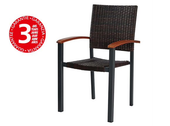 Wicker stapelstoel