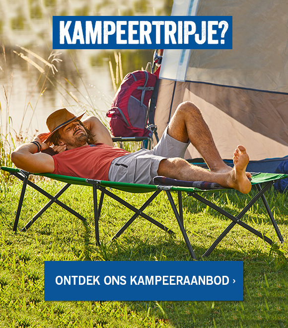  Ruim en voordelig kampeerassortiment 