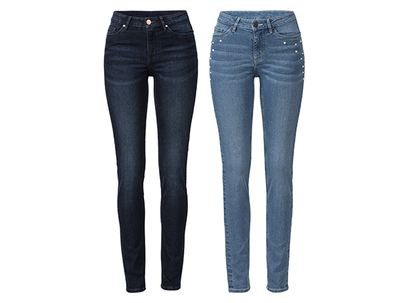 Skinny jeans voor dames voor slechts € 11,99