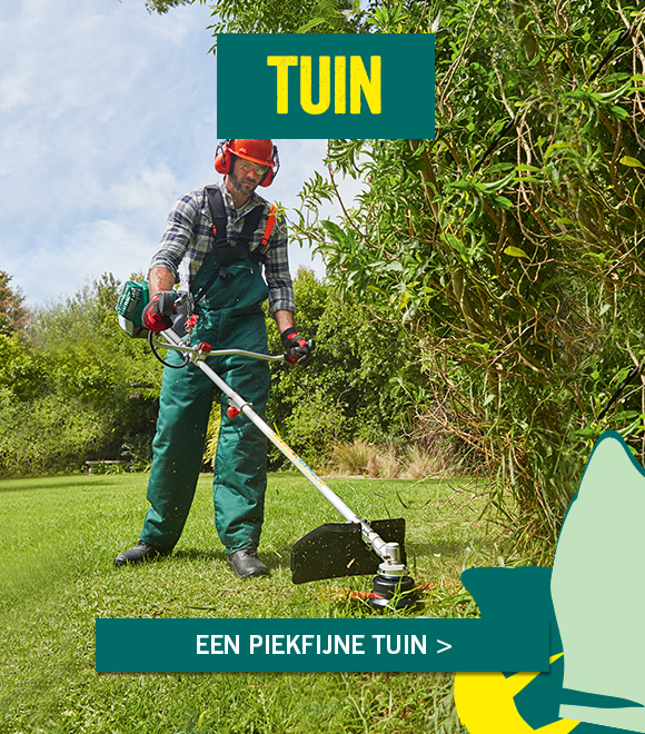 Tuingereedschap en tuinmeubelen