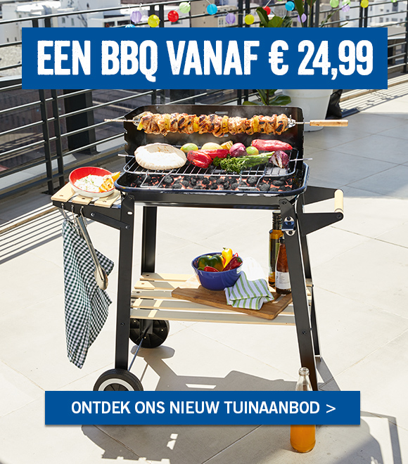 BBQ's, tuinmeubelen en tuingereedschap