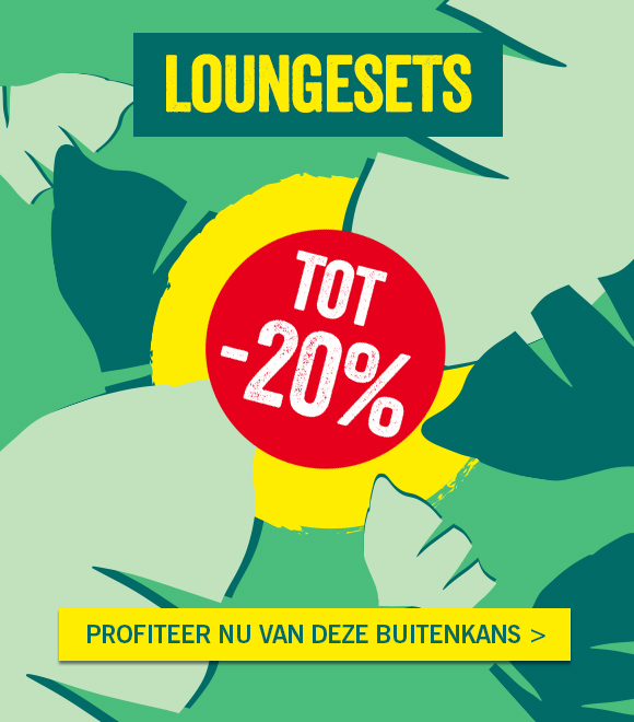 Tot 20% korting op loungesets