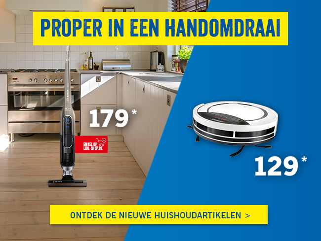 Nieuwe reeks huishoudartikelen