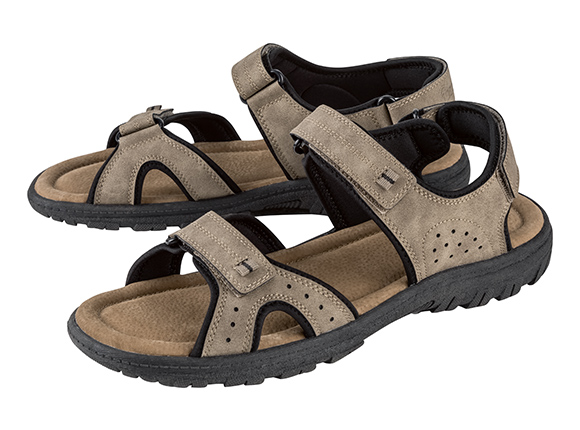 Comfortsandalen voor heren, Footflexx-zool, G-wijdte