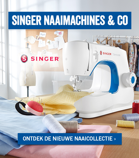 Nieuwe naaimachines en toebehoren