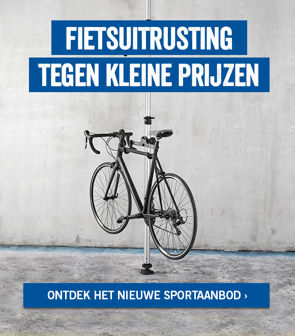 Sportkledij, sportaccessoires en fietsen