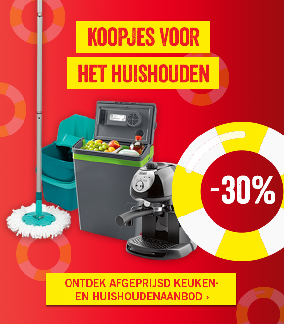 Keuken en huishouden in promo