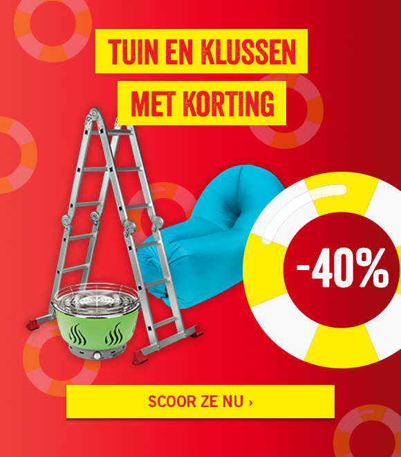 Klussen en tuinartikelen in promo