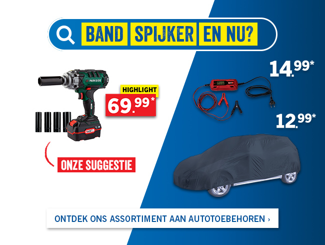 Gereedschap en accessoires voor je wagen