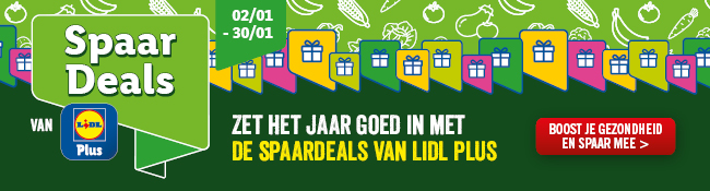 Spaardeals Lidl Plus app