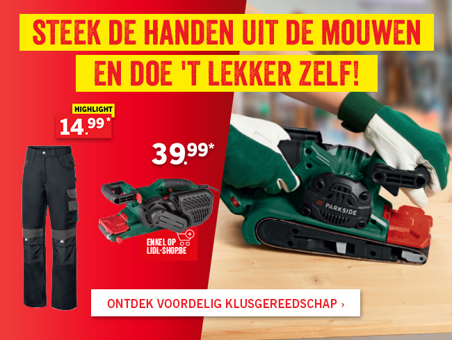 Heb je de klusmicrobe te pakken?