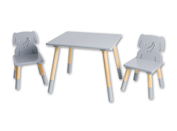 Kindertafeltje met 2 stoelen
