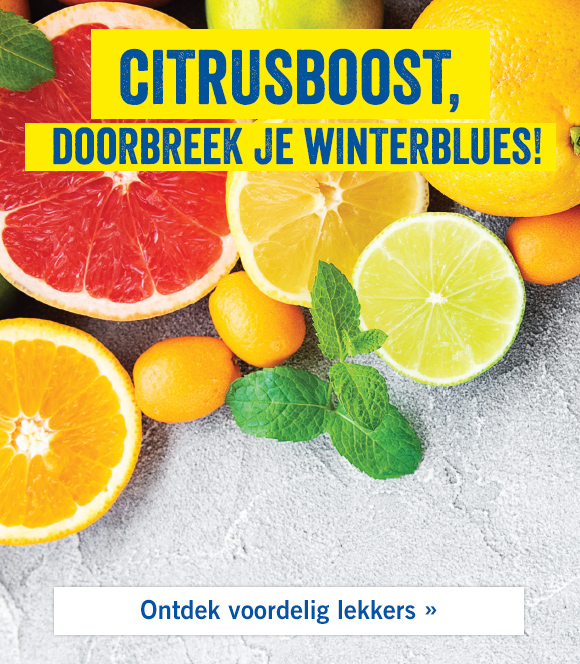 Citrusboost, doorbreek je winterblues! 