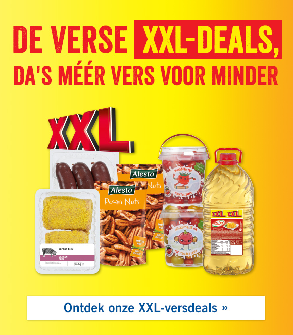 De verse XXL-deals, da's méér vers voor minder 