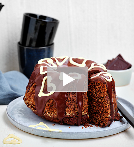 Chocoladecake met sinaasappel