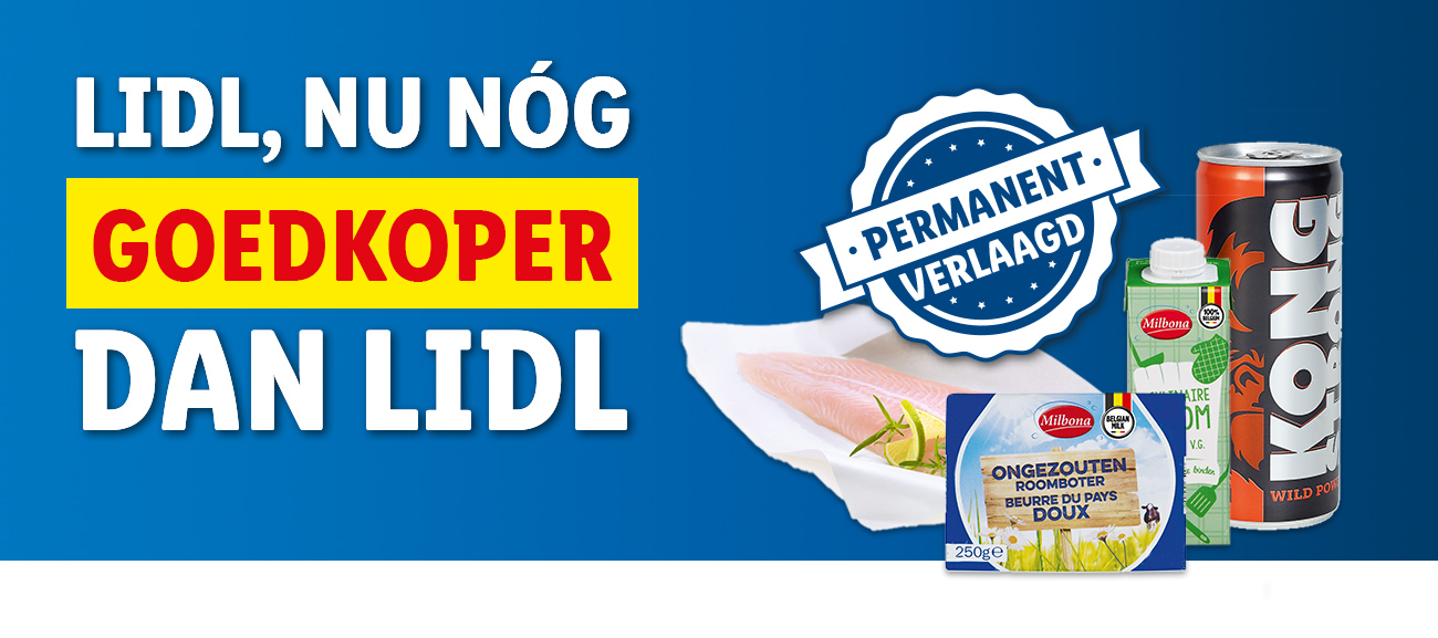 Permanent goedkopere producten