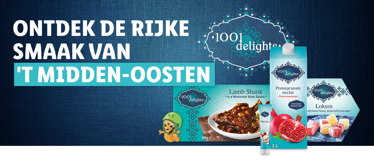 Ontdek de rijke smaak van 't Midden-Oosten