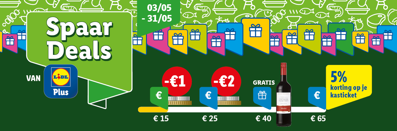 De Spaardeals van Lidl Plus 